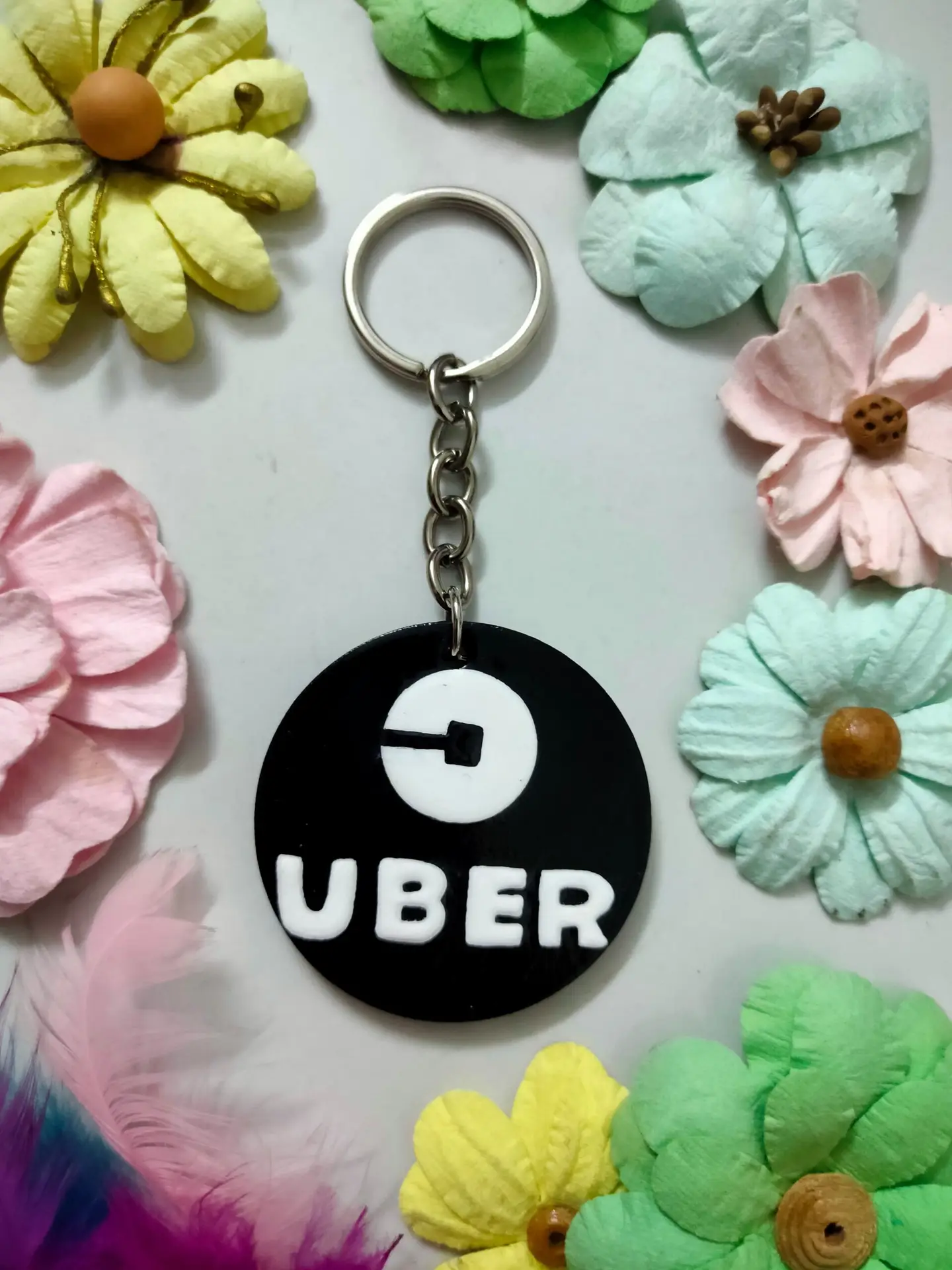 WhatsApp Image 2025-06-16 at 3.01.12 PM Mandala Art MDF Keychain